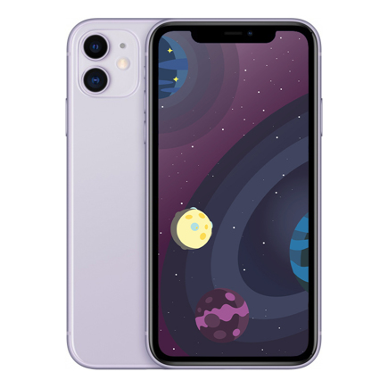 iPhone 11 64GB Purple - АКЦИЯ! Дарим скидку* >>