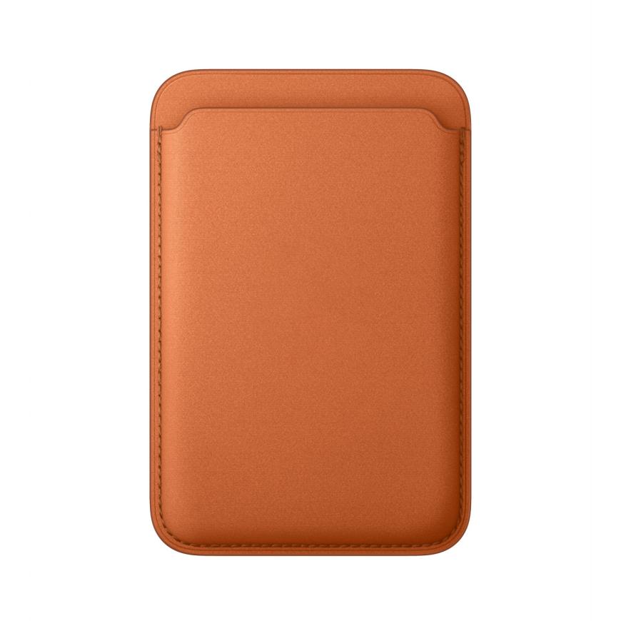 Чехол-бумажник MagSafe Apple FineWoven Wallet Fox Orange