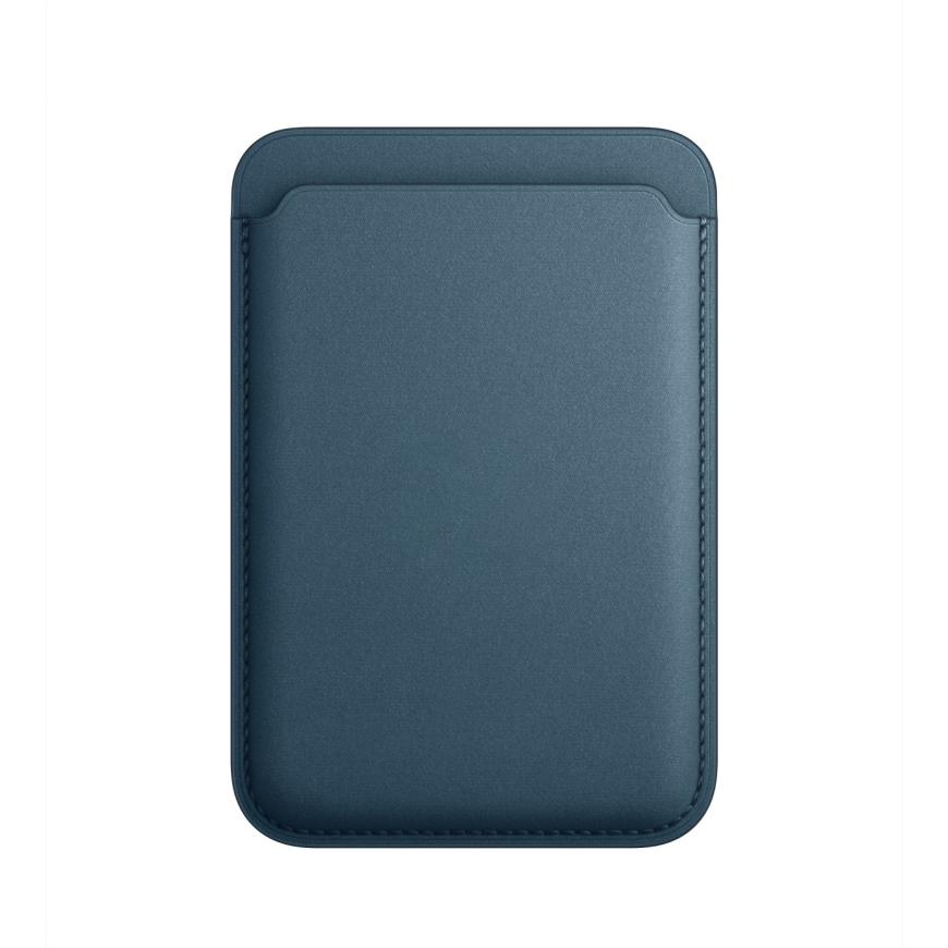 Чехол-бумажник MagSafe Apple FineWoven Wallet Pacific Blue