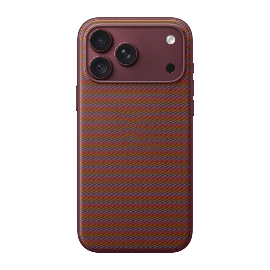 Чехол MagSafe Apple TechWoven Case Burgundy