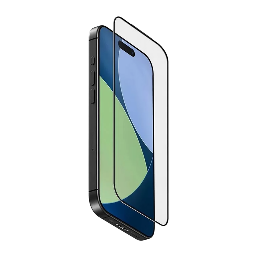 Глянцевое защитное стекло с керамическим покрытием Uniq Optix Xenon Clear