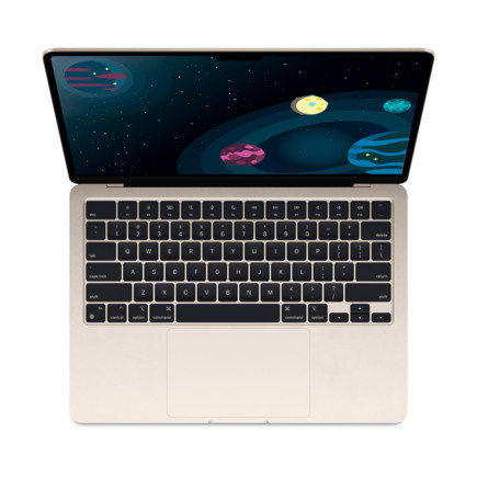 MacBook Air 13.6" M2/8Gb/256Gb SSD Старлайт (MLY13)